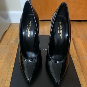saint laurent black shoes